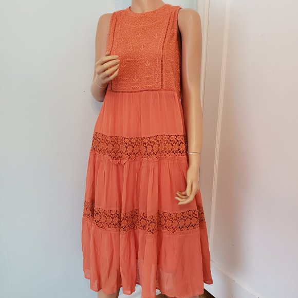 NWT Sundance YASMINE Dress. Beautiful and Amazing color - Picture 8 of 17